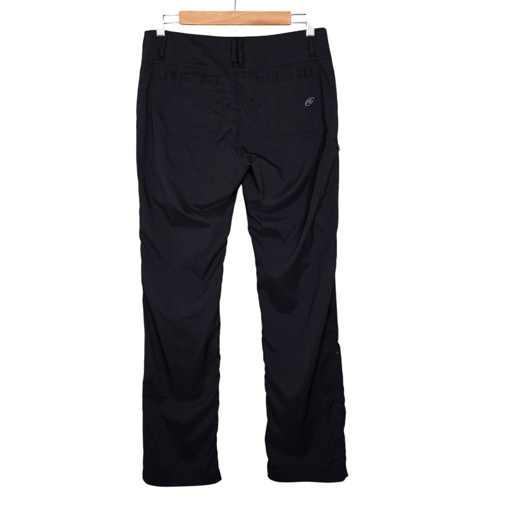 Cloudveil Women's Black Roll-up Capri Convertible Hiking Pants S